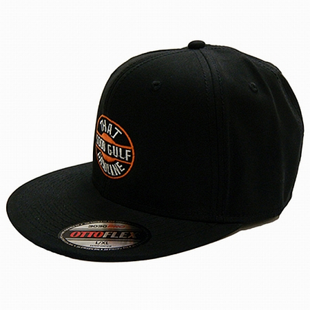 That Good Gulf Gasoline Flat Peak Baseball Cap Black